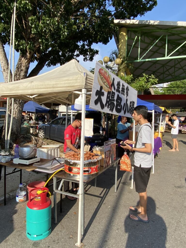 pasar malam culture in Penang