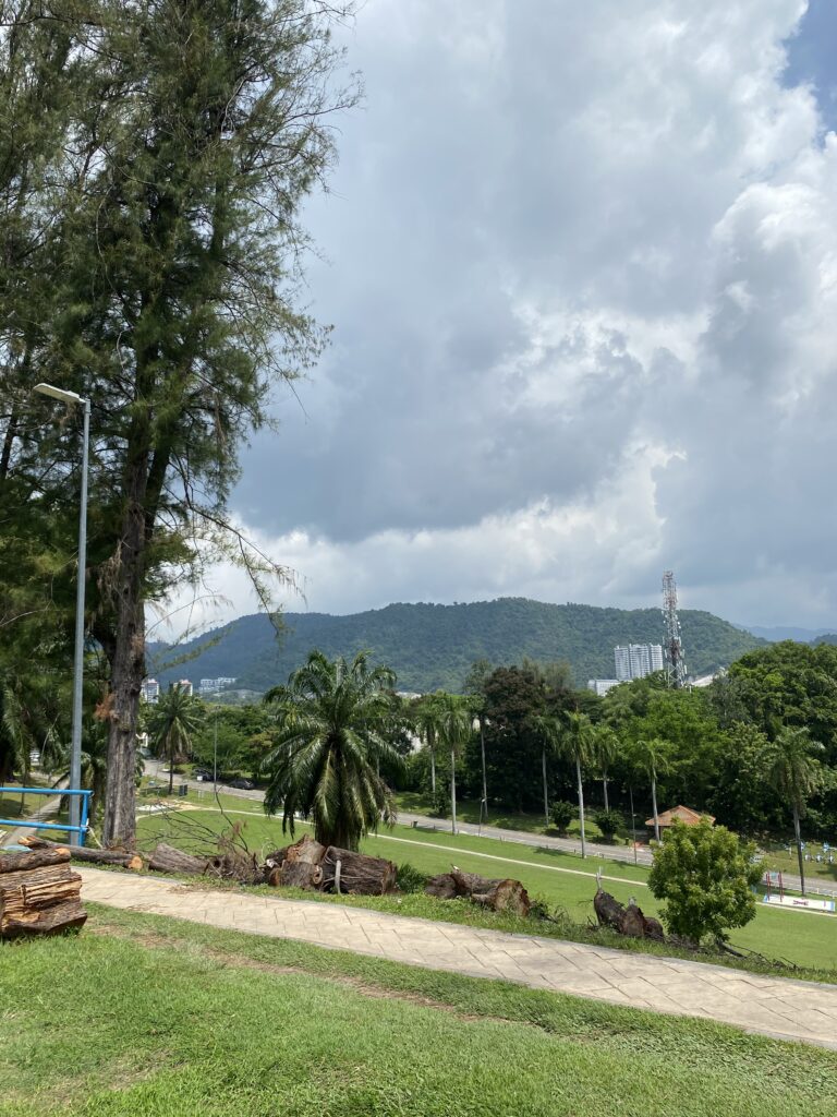 Bukit Dumbar Park Penang, Penang mountain view