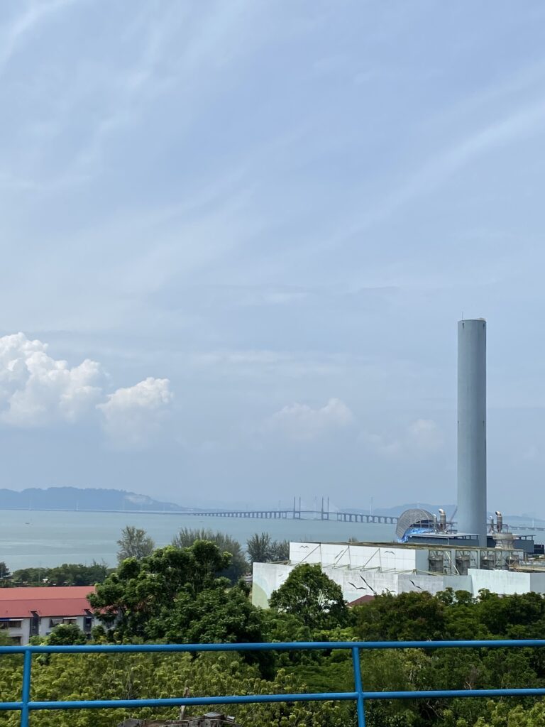 Bukit Dumbar Park Penang, Penang bridge panoramic view
