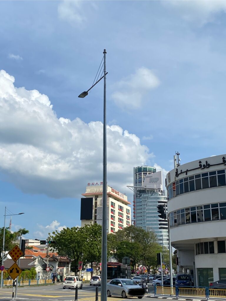 Penang Mutiara Line LRT, Komtar view