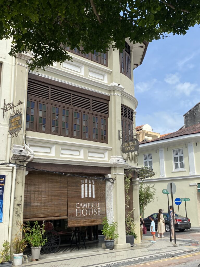 Penang State Museum Reopening, heritage street Penang, Campbell Street