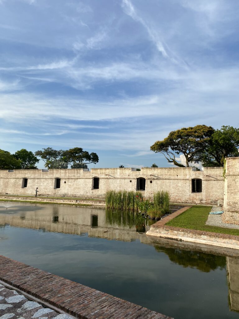 Penang State Museum Reopening, Penang Esplanade moat 
